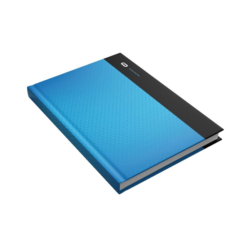 Rheita Diorama 955-17BU Notepad with Nub Embossing A5 Squared 80