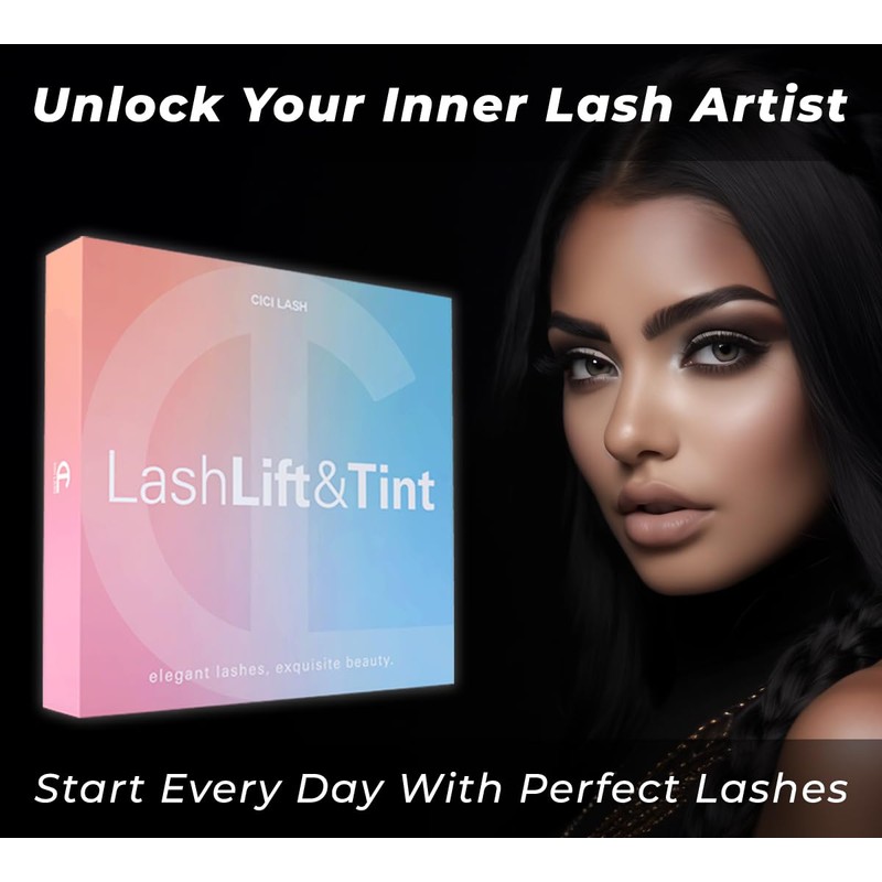 Lash Lift and Tint Kit with Keratin Conditioning by CICI