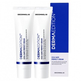 Partner_Reference Grooming Lab Derma Edition Cica Safe Perfect Cream 100ml 2pcs / 그루밍랩 더마에디션 시카세이프 퍼펙트 크림 100ml 2개