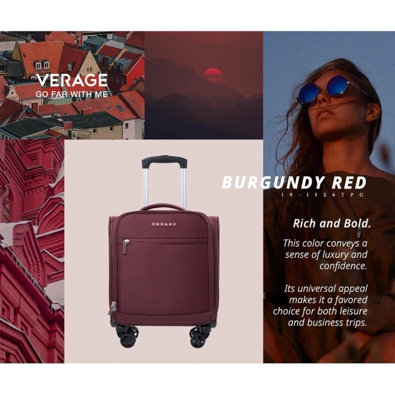 Verage Underseat Carry On Luggage 14.5-Inch SpinnerSoftsi