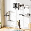 NUNU LAB Cat Wall Shelves, 5Pc Wall-Mounted Cat Furniture, Cat
