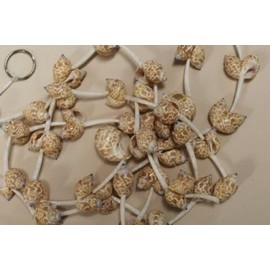 Vintage Beach Wedding Hanging Sea Shell Decor Long Size Garlands 6 feet, Handmade GS-wll - 2 Items