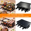 Electric Korean BBQ Indoor Grill Table Smokeless Portable Griddle Raclette