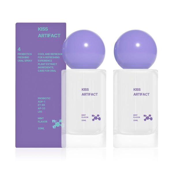 2Pcs Probiotic Oral Spray for Long-Lasting Freshness,Alcohol-Free Oral Spray with