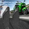 Motorcycle Anti slip Tank Pad Sticker Knee Grip Traction Side