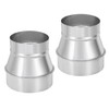 PATIKIL 5 Inch to 4 Inch Round Duct Reducer Increaser