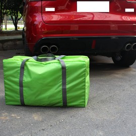 LOBOTOU 30" Extra Large Travel Luggage Duffel Bag Kayak Storage Carry Bag Waterproof Lightweight Nylon Moving Bag(Green)