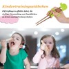 Chopsticks for Children, 4 Pairs Training Chopsticks, Reusable Children's Chopsticks,
