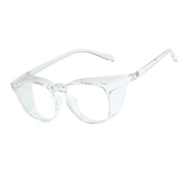 Safety Glasses for Men Women Nurses Anti Fog Stylish Fashion Comfortable Goggles with Side Shields Eye Protection for Adult