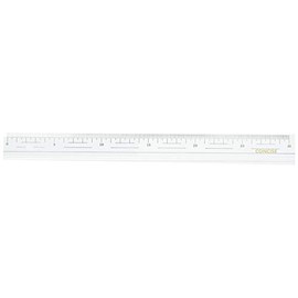 コンサイス(Concise) 定規 直 目盛付 溝付き 30cm 30-310M 106326