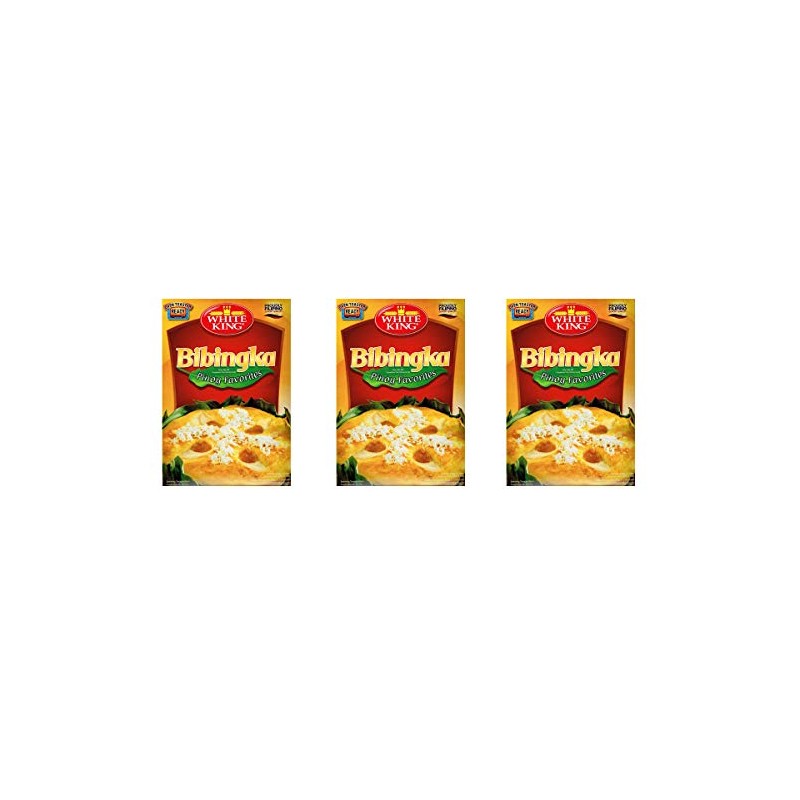 White King Bibingka (Pinoy Favorites) Mix - 1.1Lbs (Pack of