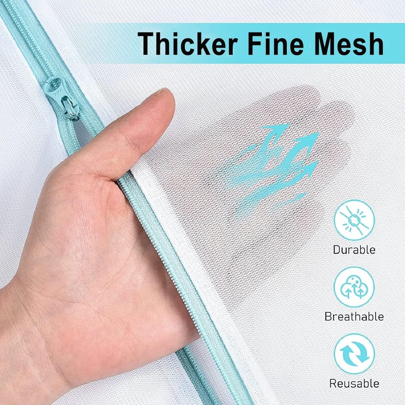 OTraki Mesh Laundry Bag for Delicates 2 Pack 16 x