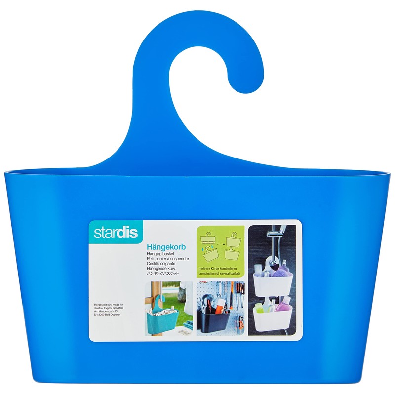 Shower Basket with Hooks for Hanging Bath Utensil Hanger