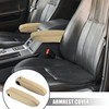 1 Pair Car Front Seat Center Console Cover Armrest Cover