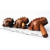 Guiro Percussion Musical Instruments Wooden 3 Piece, Set of 3