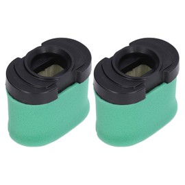 Air Filter Replacement Lawn Mower Accessories Engine Protection Durable Material Easy Installation Fit for Garden Lawn Mower 2PCS Air Filter 14x8x12cm