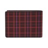 FOSSIL Bronson Front Pocket Wallet Bifold Eggplant, Aubergine