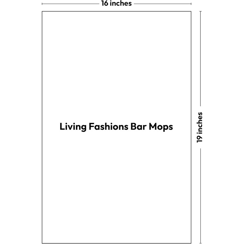 Bar Towels - 16" x 19" Bar Mop Cleaning Dish