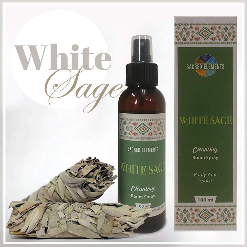 TRUMIRI White Sage Smudge Spray Air Freshner Negative Energy Cleansing