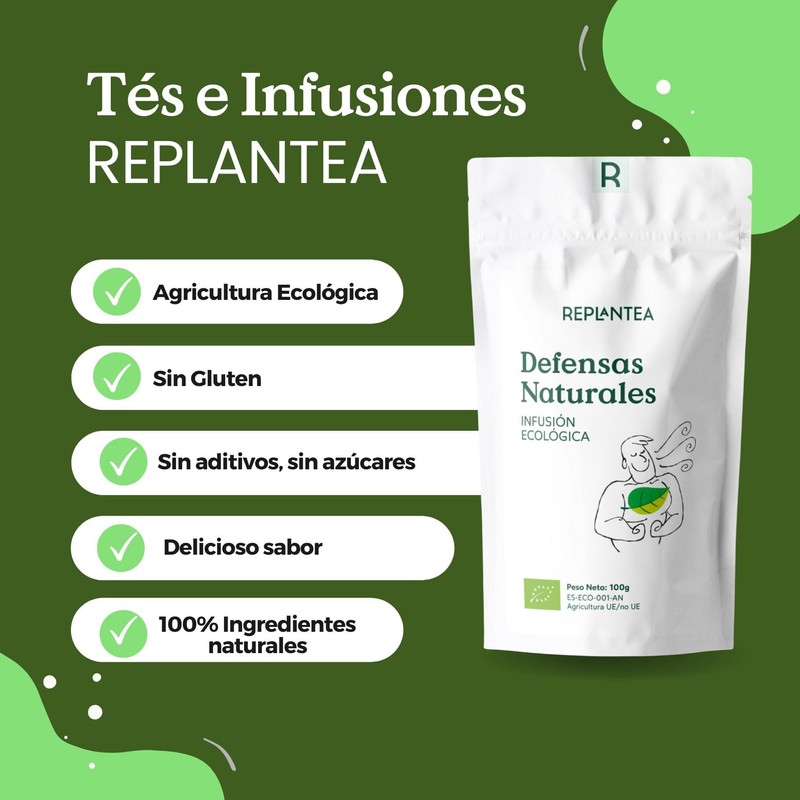 InmuneTea Organic 100g (50 Cups) | Herbal Loose Leaf Tea