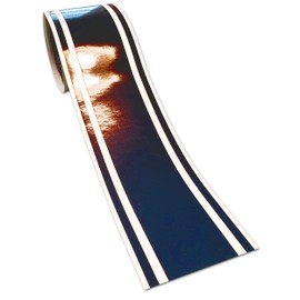 A1A Sales 4"x72" Vinyl Racing Stripes Decal Pinstripes Sticker Tape Car (Deep Navy Blue (PMS 655C))