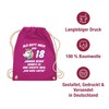 Shirtracer - Gym Bag Backpack - 18th Birthday - Als