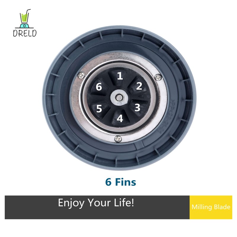 Dreld Milling Blade Replacement for Nutri Bullet, Flat Blade Blender
