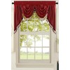 All American Collection New Attached Solid Faux Silk Double Waterfall