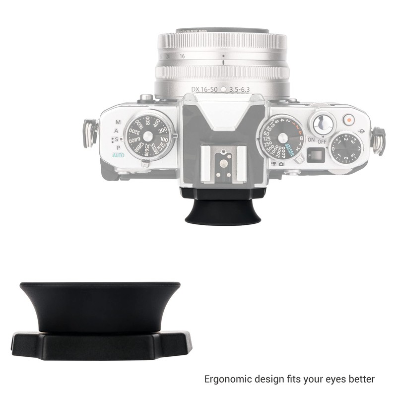 Soft Silicon Camera Viewfinder Eyecup Eyepiece Eyeshade for Nikon Zfc