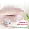 ZYFZCLBL Faux Fur Cushion Cover, Square Solid Cushion Pillowcase Decorative