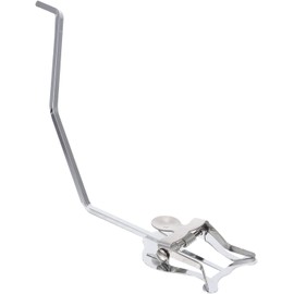 TUOREN Marching Baritone Horn Lyre Square Jack Metal Music Sheet Clip Holder Nickel-Plated