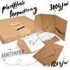 Japun - 25 Pocketfold Blank Kraft Paper Cards with Envelopes