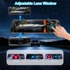 Dual Mirror Dash Cam, 2 Channel 10" Rear View Mirror