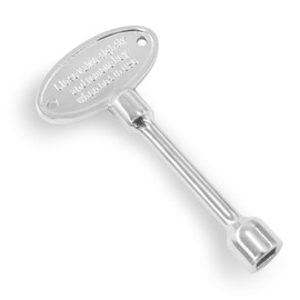 1 universal metal gas valve key replacement part, 3 inches long, suitable for 1/4 inch and 5/16 inch valve stems, 1/3 inch rotary ball valve (silver, 10 inches) suitable for gas pits and fireplaces