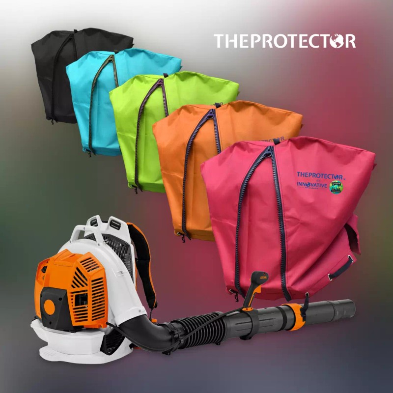 THEPROTECTOR Backpack Blower Cover 100% Waterproof Expandable Black Bag Wrap
