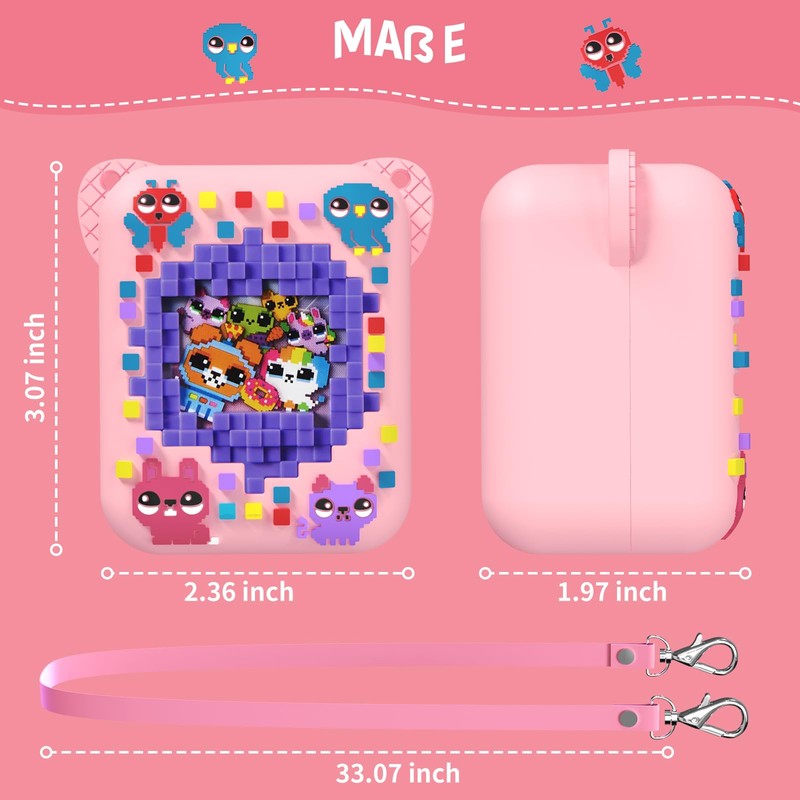 MOWYEOK Protective Case for Bitzee Interactive Toy Digital Pet, Protective