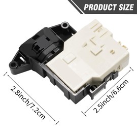 Hoypeyfiy EBF61315801 Waschmaschinen-Türschloss, Ersatz für LG F4J7JY2W F4J6TY0W F4J6TY8S F4J6VN0W, Ersetzt EBF61315806 EBF62534402