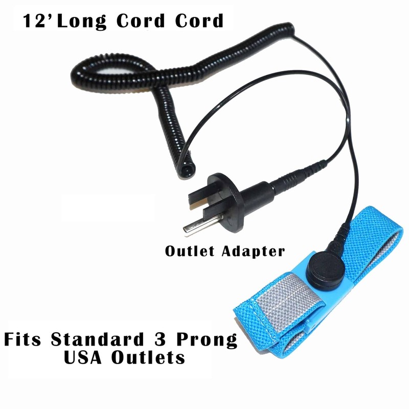 Static Care Banana Jack Outlet Plug Adapter with ESD Anti