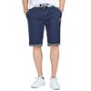 ZOXOZ Men's Summer Leisure Chino Stretch Cotton Shorts with Pockets,
