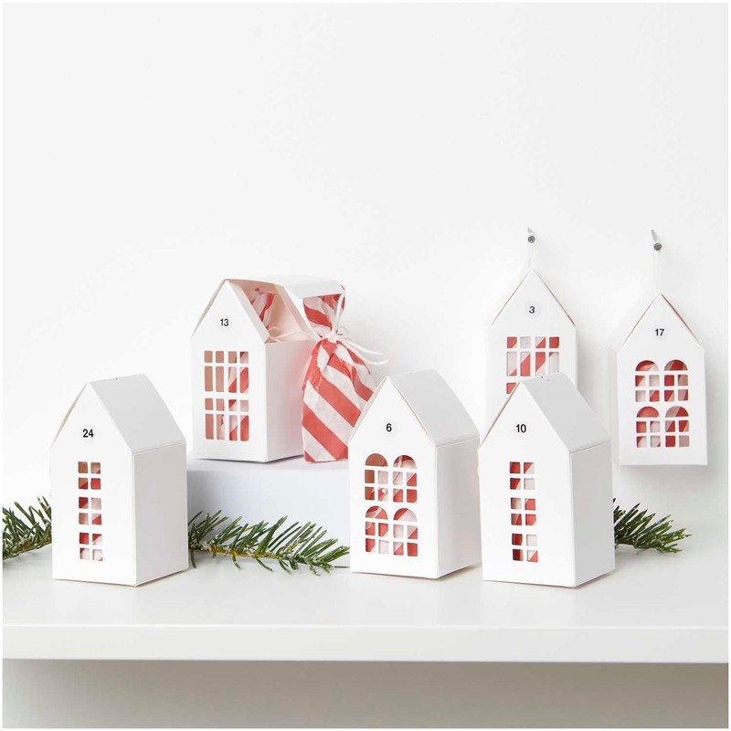 Lantern Houses White