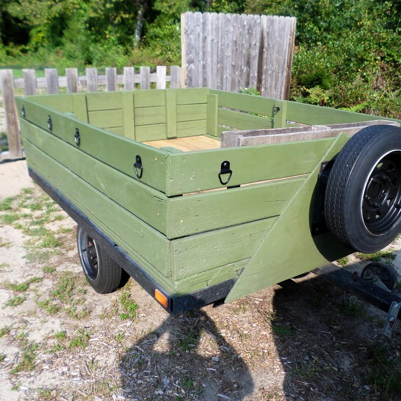 DC Cargo V-Ring Tie-Down Anchors |4 Pack | 2" Diameter