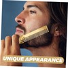 TOVINANNA Beard Mustache Styling Tool Small Metal Combs for Men