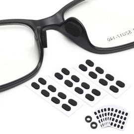 60 Pairs Soft Foam Nose Pads, Self Adhesive Nose Pads Anti-Slip Nosepads for Eyeglasses Sunglasses Reading Glasses, Comfortable and Protect The Makeup