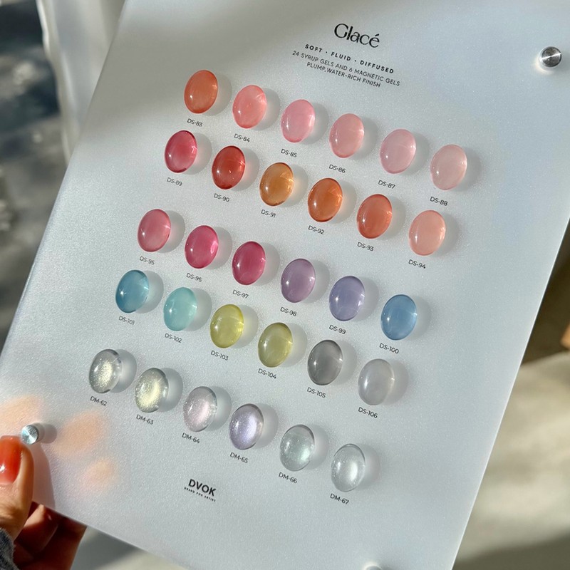 Divock Divok Glasse 30 types of individual magnetic gel syrup