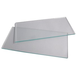 Star Denki Manufacturing (SUZUKID) P-11 Glass Cover Plate, Pack of 2