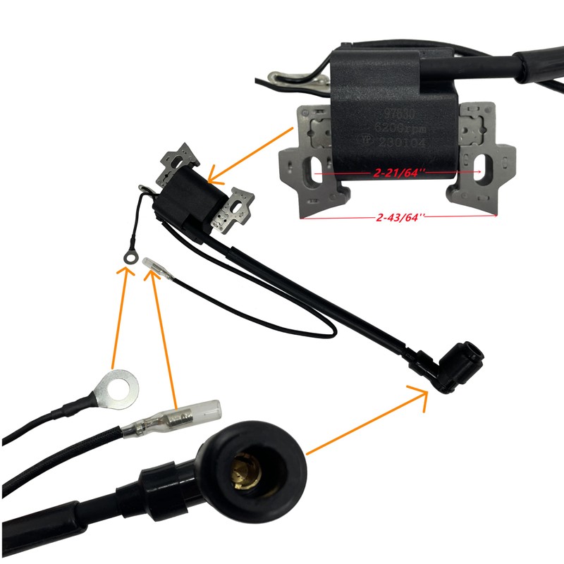 Ignition Coil For Predator 212cc GHOST Kart Racing Engine 57531