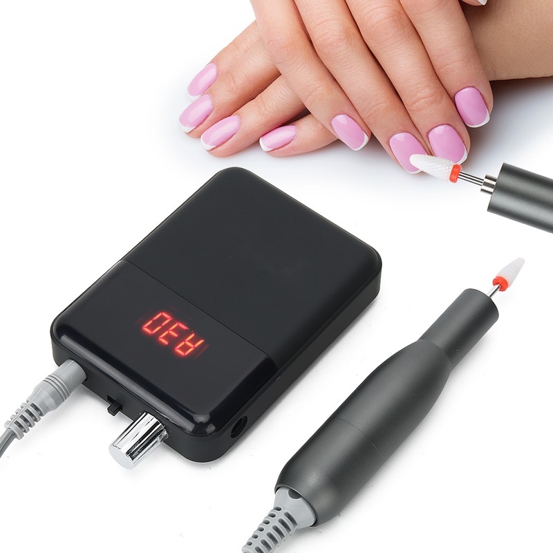 30000RPM Professional Nail Drill Portable Electric Nail Polishing Machine Mini