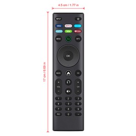 Universal Remote Control XRT150 Replacement fit for VIZIO Smart TV, Compatible with All Vizio LED LCD HD 4K UHD HDR Smart TVs D-Series M-Series P-Series V-Series PX-Series E-Series OLED-Series
