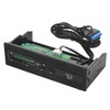 Lector de Tarjetas Interno con Panel Frontal multipuerto USB 3.0