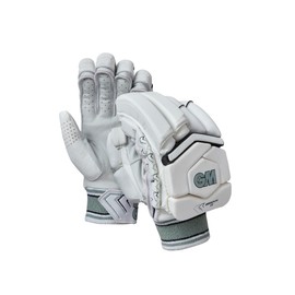 Gunn & Moore GM Cricket Batting Gloves | Original Limited Edition | Bottom Hand Thumb Tip Protection | Pittards Armortan Leather Palm | Adult Right Handed | Approx Weight per Pair 440 g